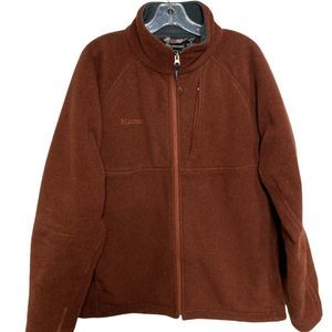 Marmot heavy fleece full zip jacket size large